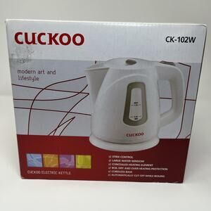 CUCKOO Electric Kettle Ck-102w 120v Max 1 Liter